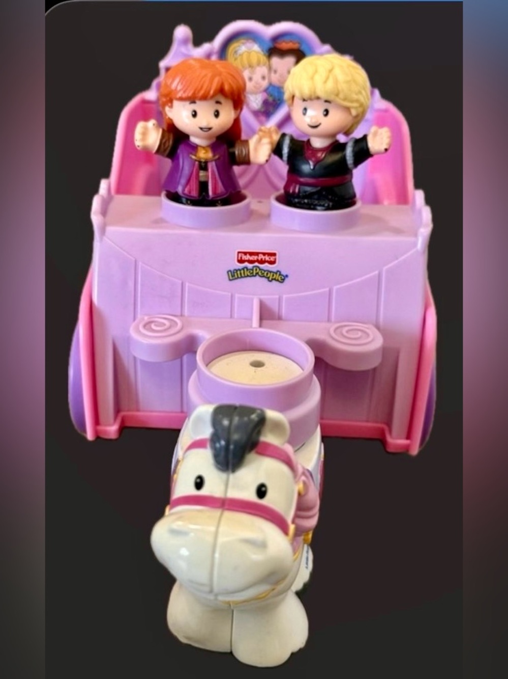 FISHER-PRICE LITTLE PEOPLE DISNEY ROYAL WEDDING CARRIAGE